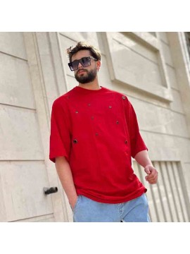 تی شرت یقه گرد نخی کد 930